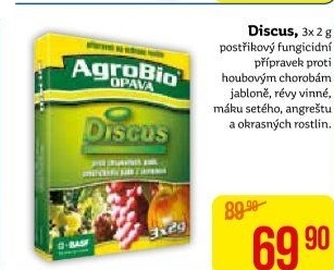 Postřikový fungicidní přípravek Discus AgroBio