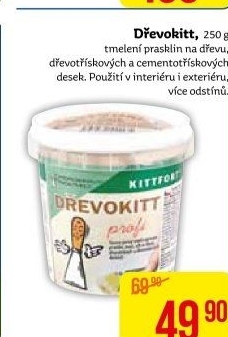 Tmel dřevokitt Profi Kittfort