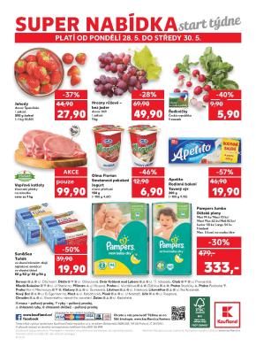 akční leták Kaufland 24.5.2018-30.5.2018
