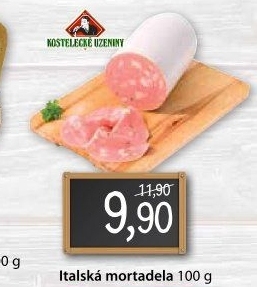 Salám Mortadella italská Kostelecké uzeniny