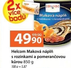 Náplň maková Helcom