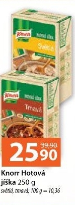 Jíška hotová Knorr
