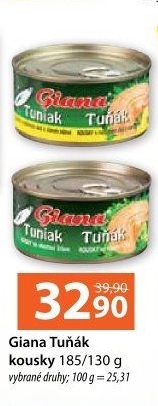 Tuňák kousky Giana