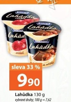Dezert lahůdka Madeta