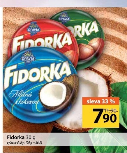 Oplatky Fidorka Opavia