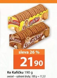 Ovesné sušenky Ke kafíčku