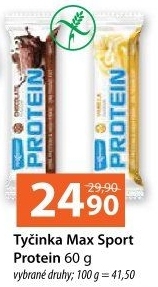 Proteinová tyčinka Protein Maxsport