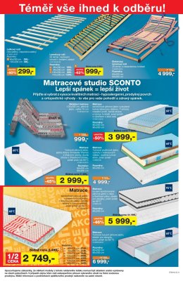 akční leták Sconto nábytek 23.5.2018-12.6.2018