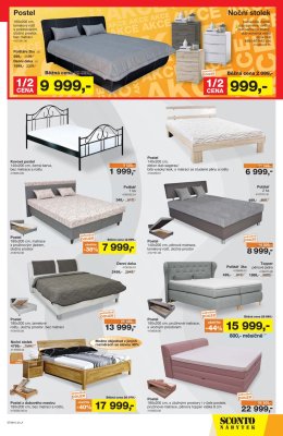 akční leták Sconto nábytek 23.5.2018-12.6.2018