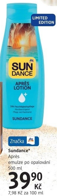 Emulze po opalování Aprés Sundance