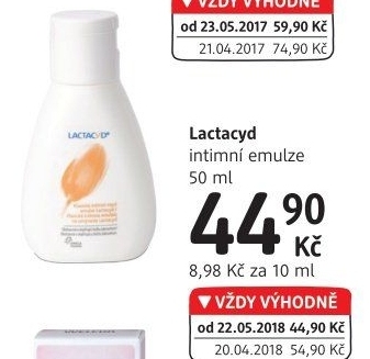 Intimní emulze Lactacyd Pharma