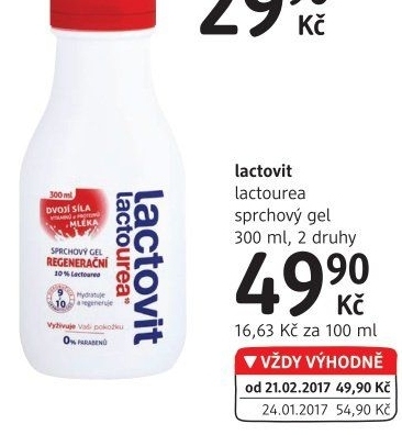 Sprchový gel Lactovit
