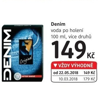 Voda po holení Denim