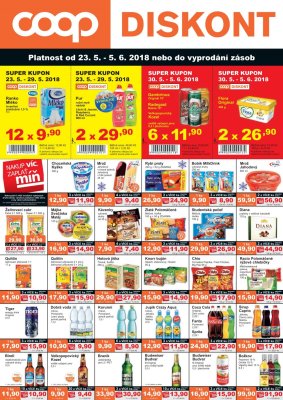 akční leták COOP 23.5.2018-5.6.2018