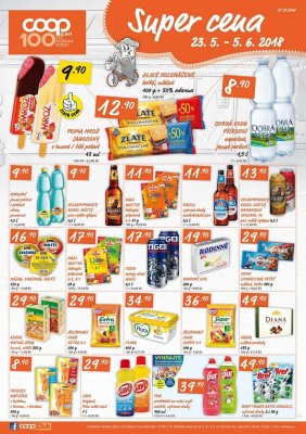 akční leták COOP 23.5.2018-5.6.2018