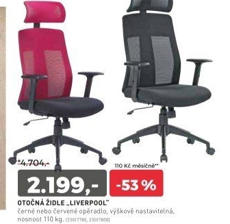 Otočná židle LIVERPOOL