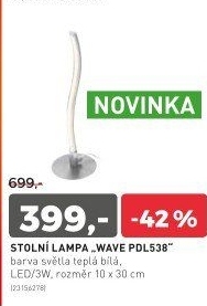Stolní lampa WAVE