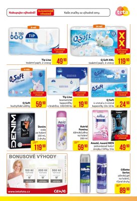 akční leták Teta drogerie 31.5.2018-9.6.2018