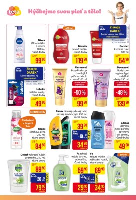 akční leták Teta drogerie 31.5.2018-9.6.2018