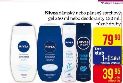 Sprchový gel Nivea