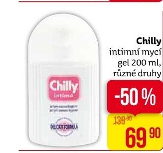 Intimní gel Intima Chilly