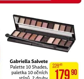 Oční stíny paleta Gabriella Salvete