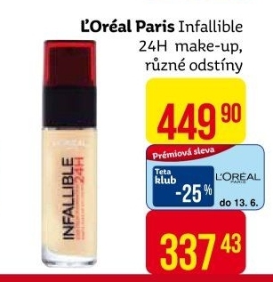Make up Infallible 24H L'Oréal