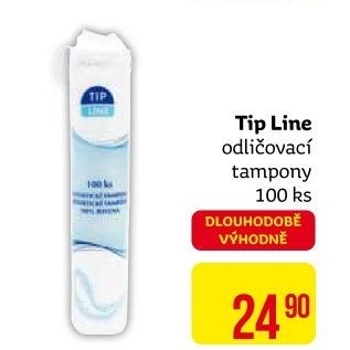 Odličovací tampony Tip Line