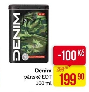 Toaletní voda pánská Denim