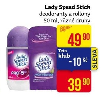 Deodorant stick Speed Stick