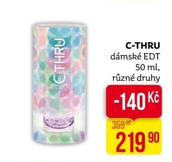 Toaletní voda dámská C-Thru