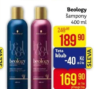 Šampon Beology Schwarzkopf