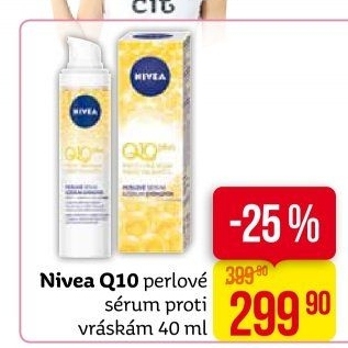 Sérum pleťové proti vráskám perlové Q10 Plus Nivea