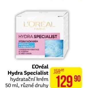 Krém pleťový Hydra Specialist L'oréal Paris
