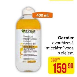 Dvoufázová micelární voda 3v1 Garnier