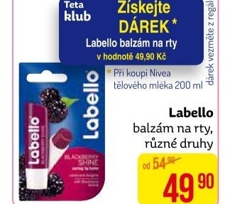 Balzám na rty Labello