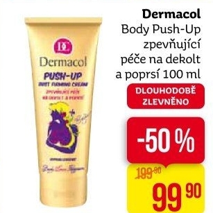 Zpevňující péče na dekolt a poprsí Body Love Program Push-Up Dermacol