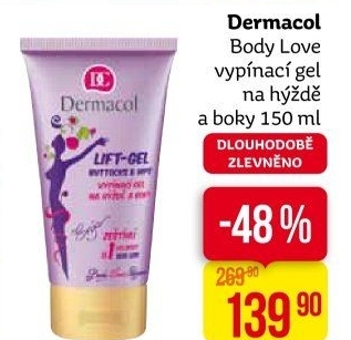 Gel vypínací na hýždě a boky Body Love Program Lift-Gel Dermacol