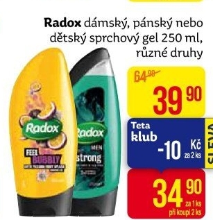 Sprchový gel Radox