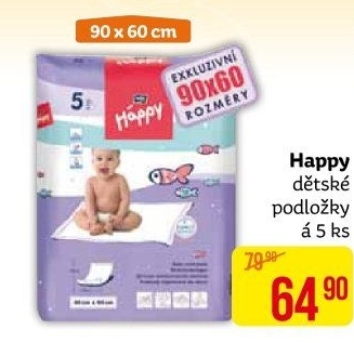 Podložky přebalovací Háppy Bella