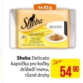 Kapsičky pro kočky Delicato Sheba