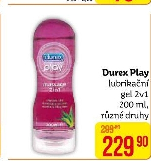 Gel lubrikační 2v1 Play Durex