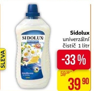 Čistič univerzální Soda Power Sidolux