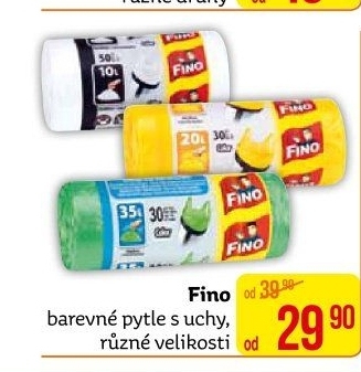 Pytle na odpadky Fino
