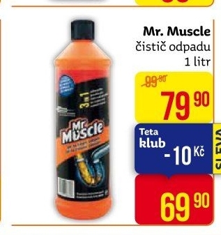 Čistič odpadů Mr.Muscle