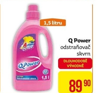 Odstraňovač skvrn tekutý Q-Power