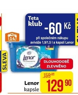 Prací kapsle Lenor