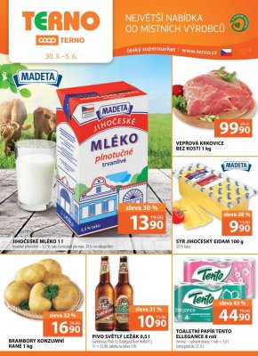 akční leták COOP 30.5.2018-5.6.2018