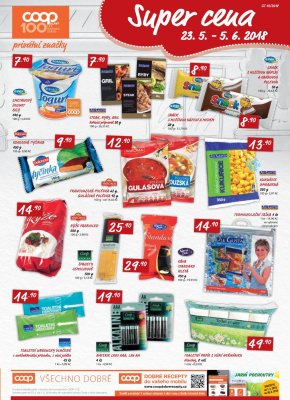 akční leták COOP 30.5.2018-5.6.2018