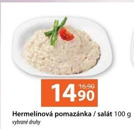Hermelínová pomazánka